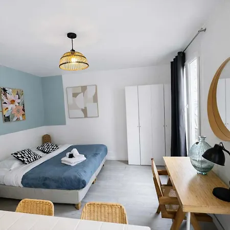 Jolie 25m2 Bien Equipe 2p - 20 Apartamento París